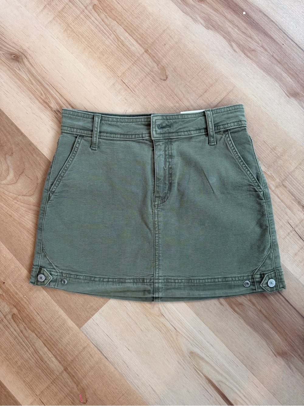 American Eagle High Waisted Utility Mini Skirt